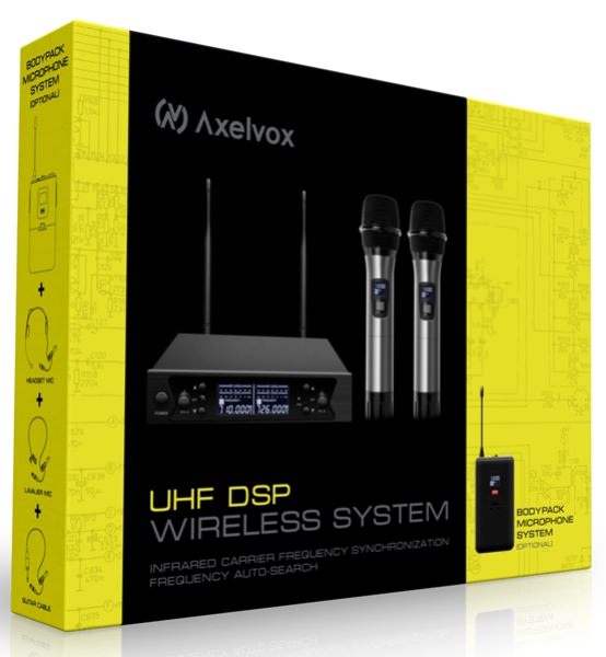 Фото Радиосистема с двумя микрофонами Axelvox DWS7000HT (HT Bundle)