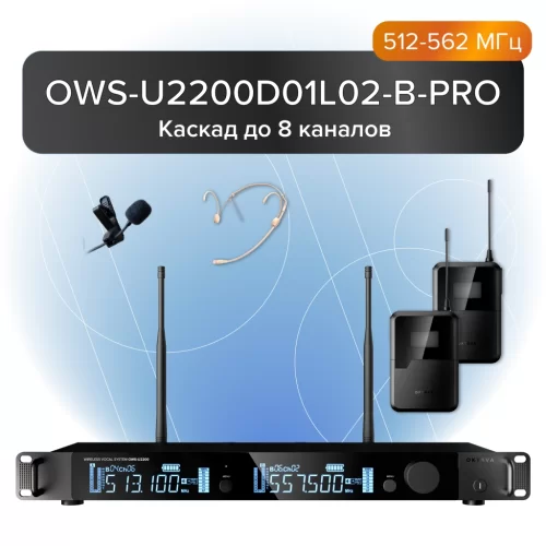 Фото Радиосистема Октава OWS-U2200D01L02-B-PRO