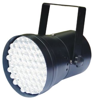Фото Nightsun SPD036  световой прибор LED-PAR36, RGB( 55 х 10mm LED), звук. акт, DMX, IP20, черный