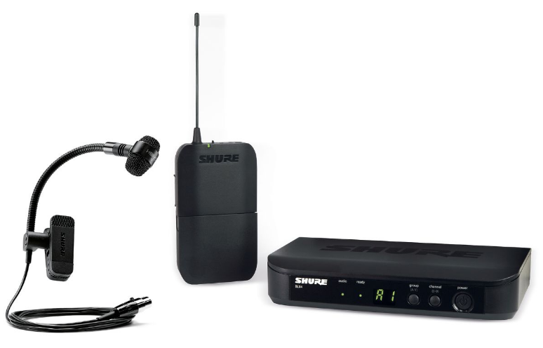 Фото Радиосистема SHURE BLX14E/P98H M17 с микрофоном PGA98H