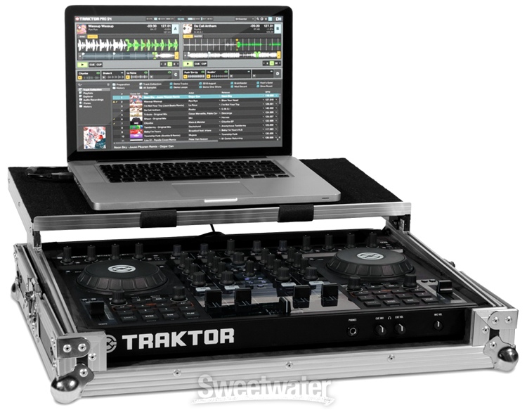 Фото Native Instruments Traktor Kontrol S4 Mk2 4-х канальный системный контроллер + Flightcase