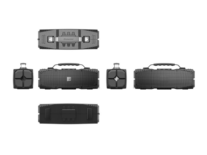 Фото Портативная акустическая система DREAMWAVE Elemental graphite