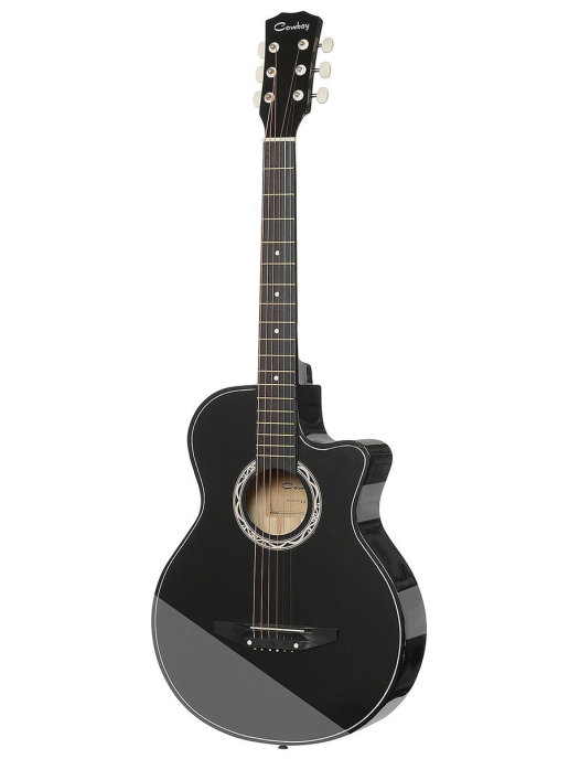 Фото Акустическая гитара COWBOY 3810C BK 38"
