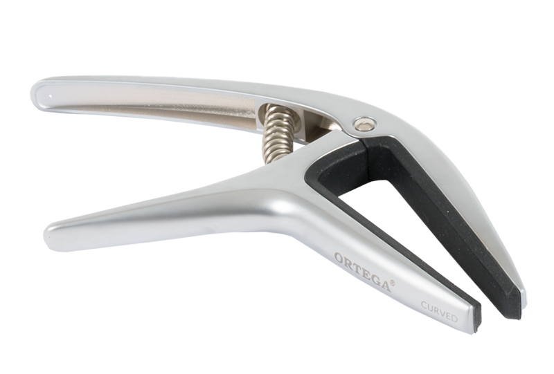 Фото Универсальный каподастр для гитары Ortega TWCAPO-CR