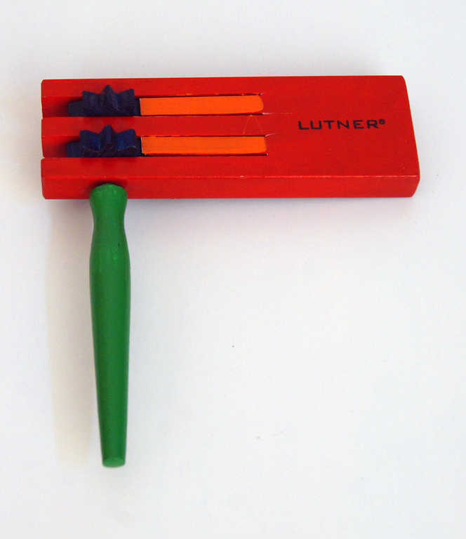 Фото Трещотка-вертушка деревянная с двумя язычками Fleet FLT-G20-2