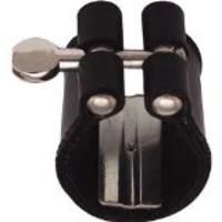 Vandoren LC28P  лигатура для тенор-саксофона, кожаная c пластиковым колпачком