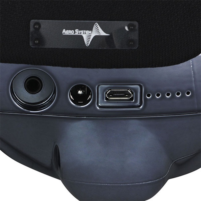 Фото Портативная акустическая система AEROSYSTEM Aerobull HD1 Chrome black