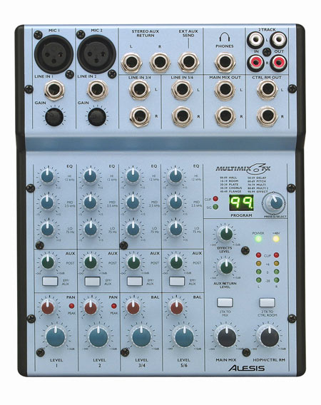 Фото ALESIS MULTIMIX 6FX