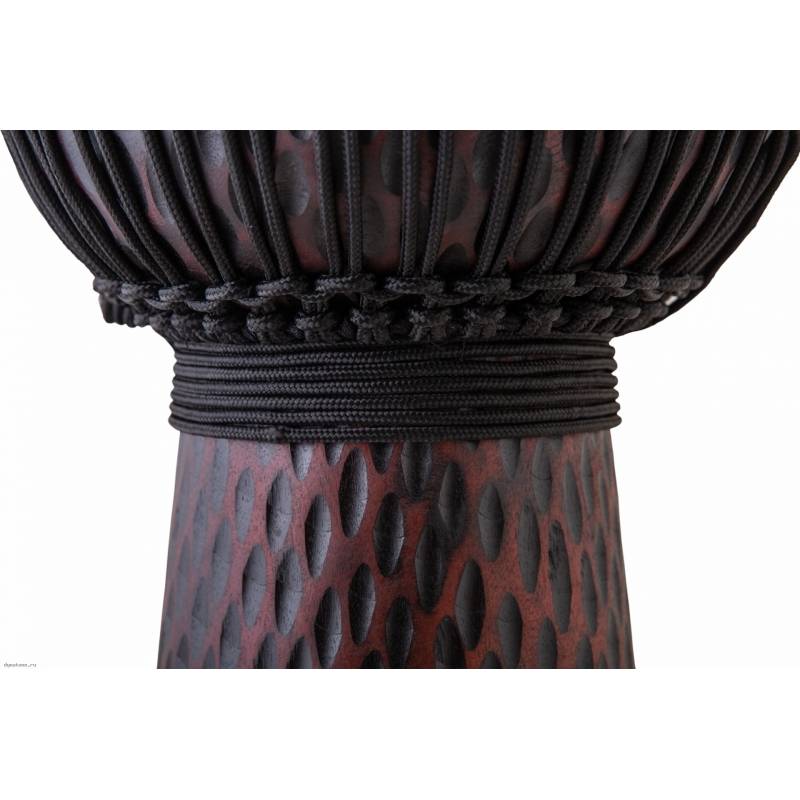 Фото YUKA DJWPRO012-24 Leopard - Джембе с верёвочной настройкой Юка