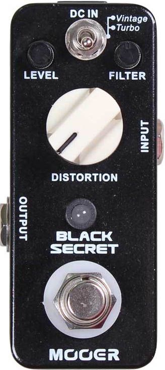 Фото Mooer Black Secret  мини-педаль Distortion