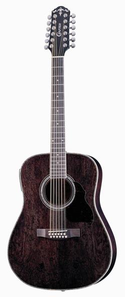 Фото 12-ти струнная электроакустическая гитара CRAFTER MD-70-12EQ/TBK + Чехол 
