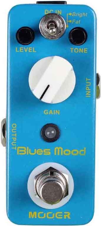Фото Mooer Blues Mood  мини-педаль Blues Drive