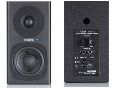 Фото Fostex pm 0.3B Пара активных студийных мониторов