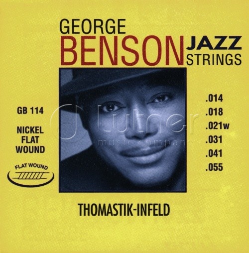 Фото Комплект струн Thomastik GB114 George Benson Jazz для акустической гитары