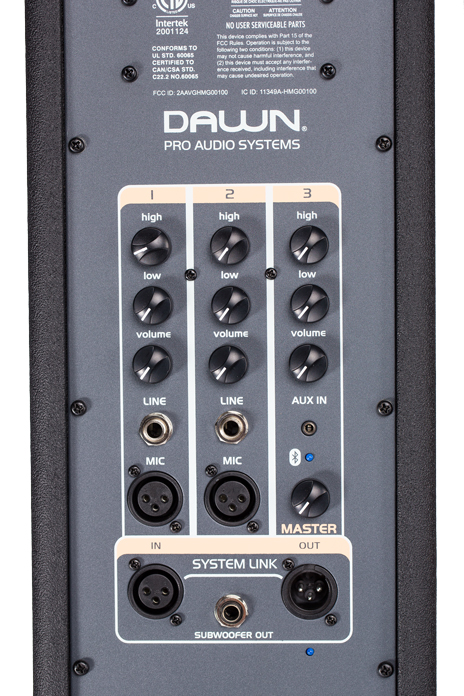 Фото Комплект акустики Dawn T100BT