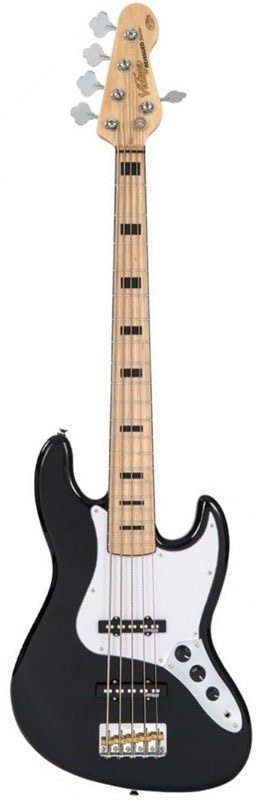Фото Vintage Jazzbass VJ75MBK