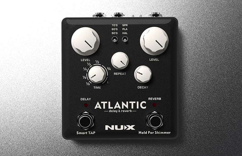 Фото Педаль эффектов Nux Cherub NDR-5 Atlantic Delay & Reverb