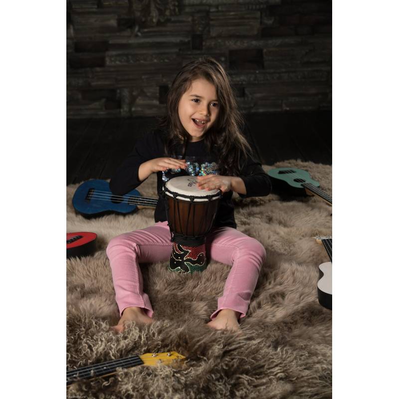 Фото YUKA DJWD06-12 - Джембе с верёвочной настройкой Юка