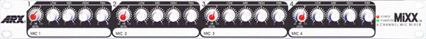 Фото Микрофонный преамп/микшер ARX MIXX