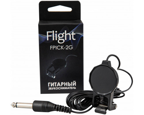 Фото Пьезозвукосниматель для акустической гитары FLIGHT FPICK 2G