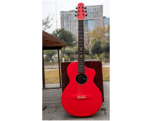 Фото Акустическая гитара NATASHA Asteroid Imperial Red