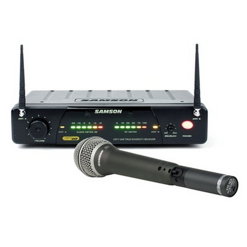 Фото Ручная микрофонная радиосистема с микрофоном Samson AIRLINE 77 AX1+CR77 Series Q7 ch #E1