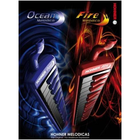 Фото HOHNER Fire Melodica - Мелодика Хонер