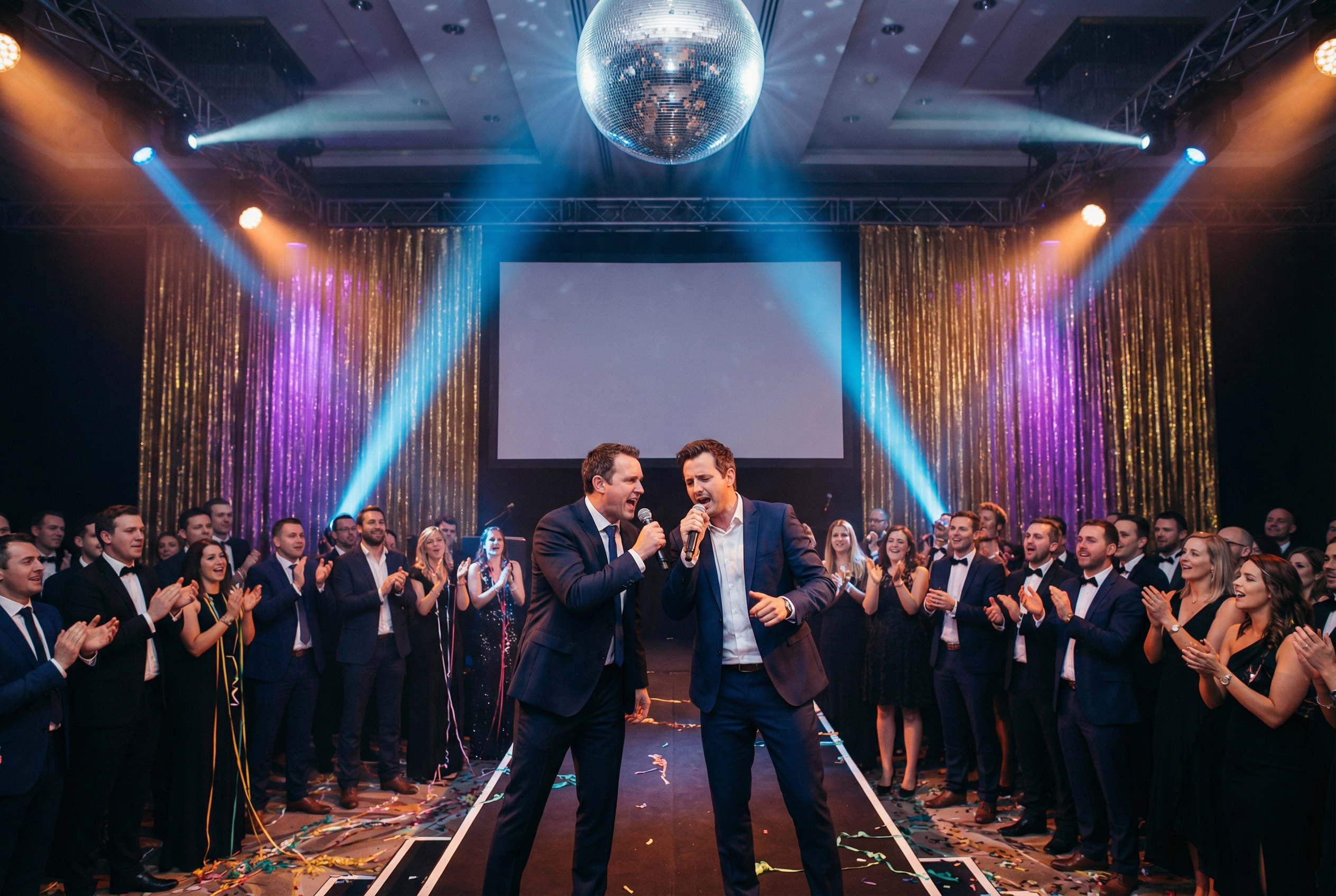 Корпоративное караоке - новогодний корпоратив