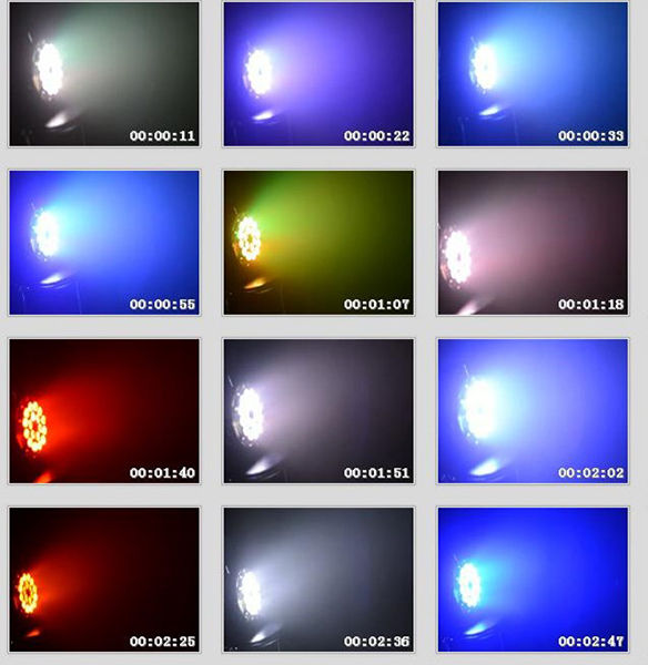 Фото Светодиодный прожектор RGBW Big Dipper LPC004