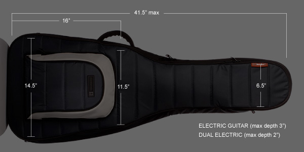 Фото Mono M80-EG-BLK  Чехол для электрогитары