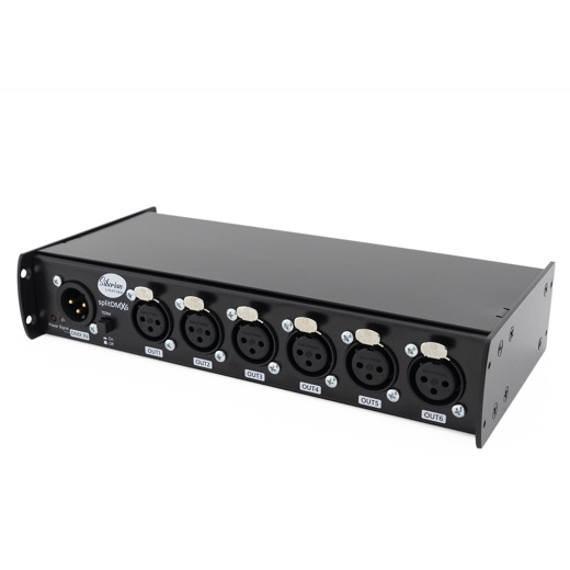 Фото Сплиттер DMX Siberian Lighting SL-SDX6C splitDMX X6