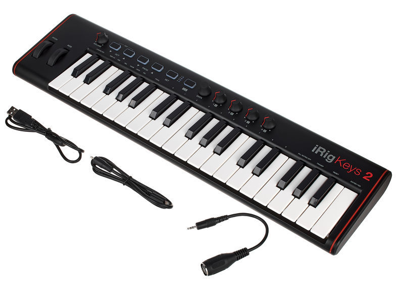Фото MIDI-контроллер IK Multimedia iRig-Keys-2