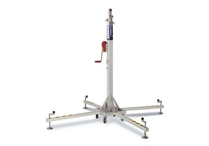 Фото Work LW-155R  раздвижная световая стойка-элеватор, h - 5.3м, 150кг