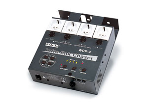 Фото Work WDP-4  компактный 4 кан. свет. процессор 1000Вт/ кан муз. управл. , с пультом ДУ