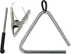 Треугольник Ludwig LE1332 10", с держателем и ударной палочкой