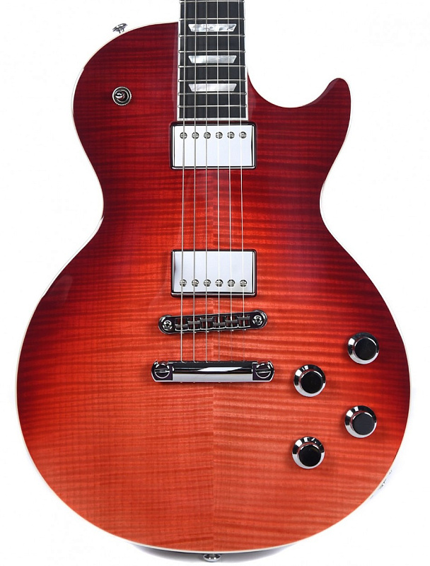 Фото GIBSON LES PAUL STANDARD HP-II 2018 BLOOD ORANGE FADE