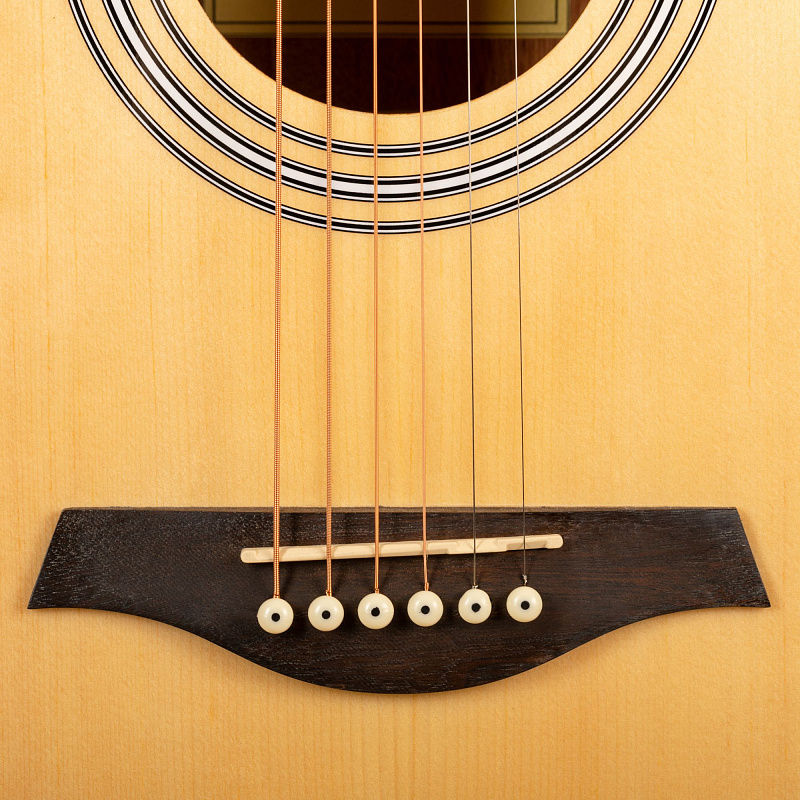 Фото Электроакустическая гитара. ROCKDALE Aurora D6-E Gloss C NAT