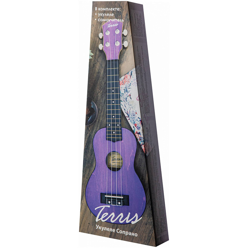 Фото Укулеле сопрано TERRIS PLUS 50 BL 