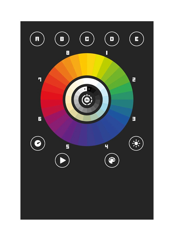 Фото Интерфейс-DMX с тач-панелью, с программным обеспечением Chromateq TOUCH 512