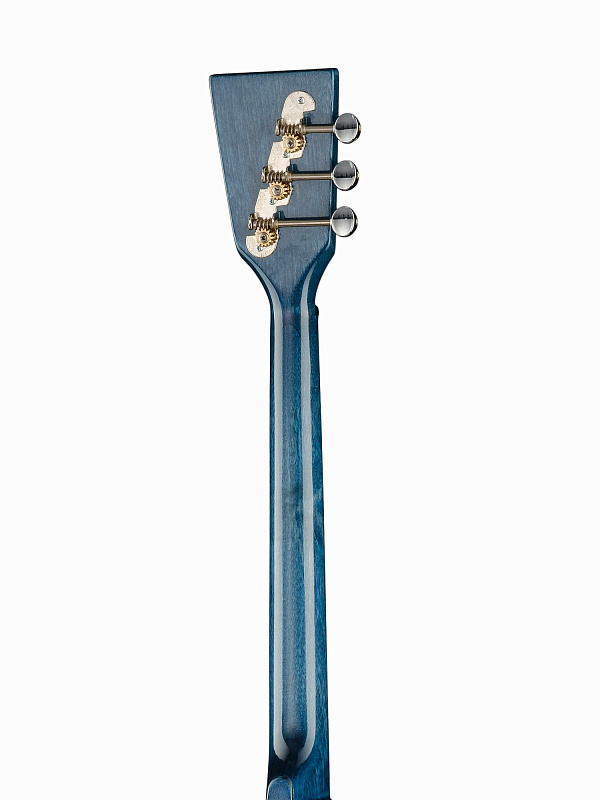 Фото 3S-BL Синий Ландыш Балалайка компактная трёхструнная, синяя, БалалайкерЪ