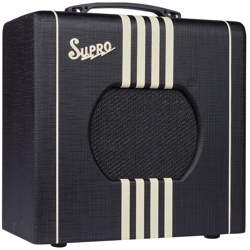 Фото Комбоусилитель Supro Delta King 8 Black & Cream