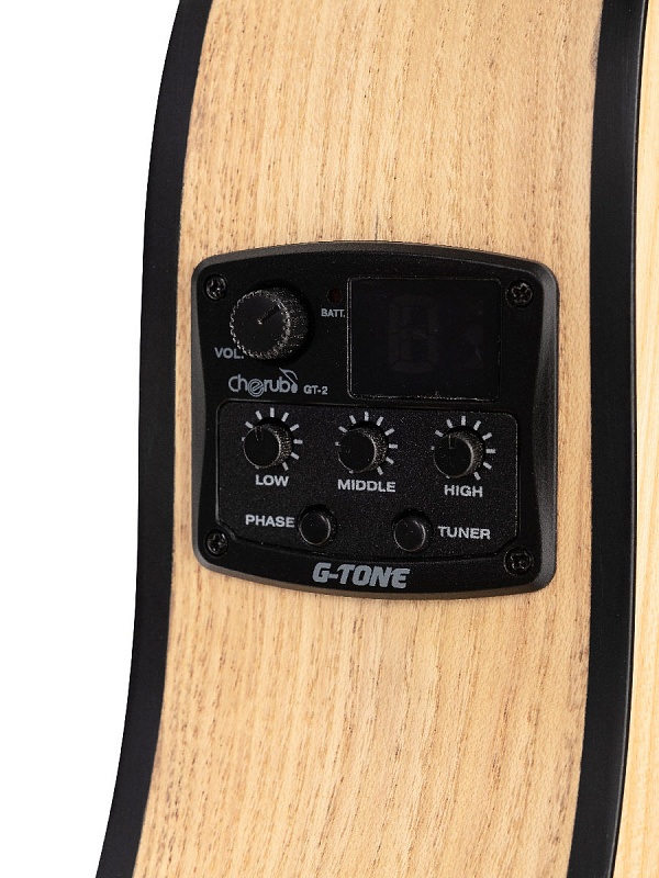 Фото TR1-1 Гитара электро-акустическая, трэвел, клен, Poni