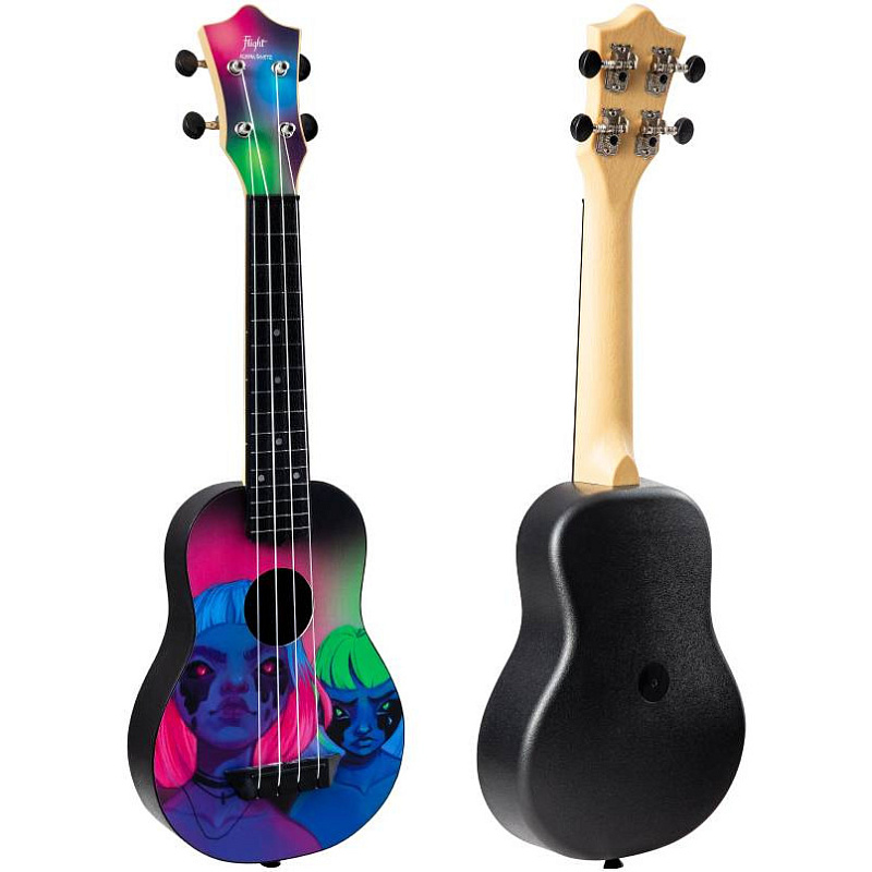 Фото Укулеле сопрано FLIGHT TUS ALYONA SHVETZ TOXIC / Алена Швец Токсик