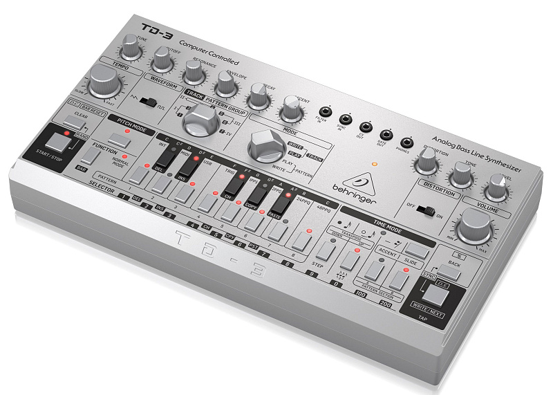 Фото Басовый аналоговый монофонический синтезатор BEHRINGER TD-3-SR