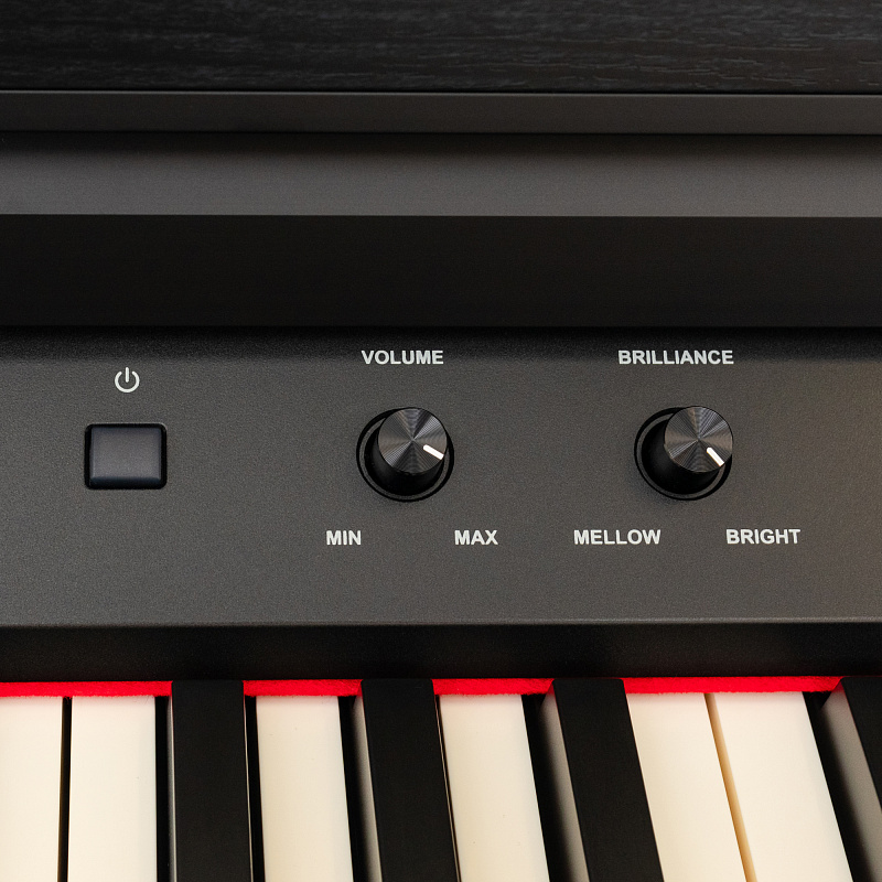 Фото Цифровое пианино с фортепианными аккомпанементами ROCKDALE Overture Black