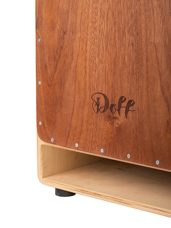 Фото CL03-Doff Кахон, тапа шпон красного дерева, Doff