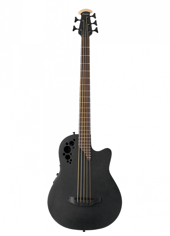 Фото Электроакустическая бас-гитара OVATION B7785TX-5 ELITE Mid Cutaway Black Textured