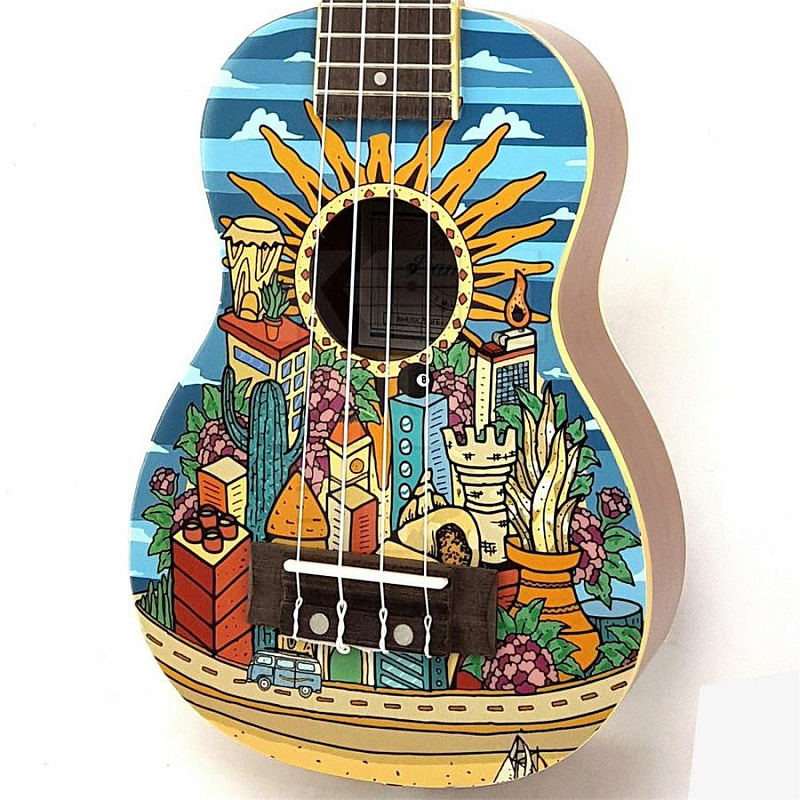 Фото Укулеле сопрано Bamboo BU-21 Buenos Aires