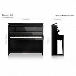 Цифровое пианино Roland LX-9-PW KSL-9-PW
