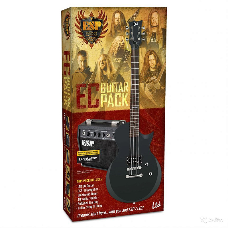 Фото Электрогитара LTD LECPACK BLKS